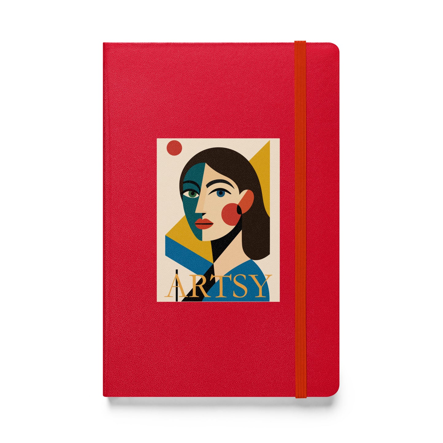 Cubist Muse Hardcover bound notebook cubist-muse-hardcover-bound-notebook Default Title