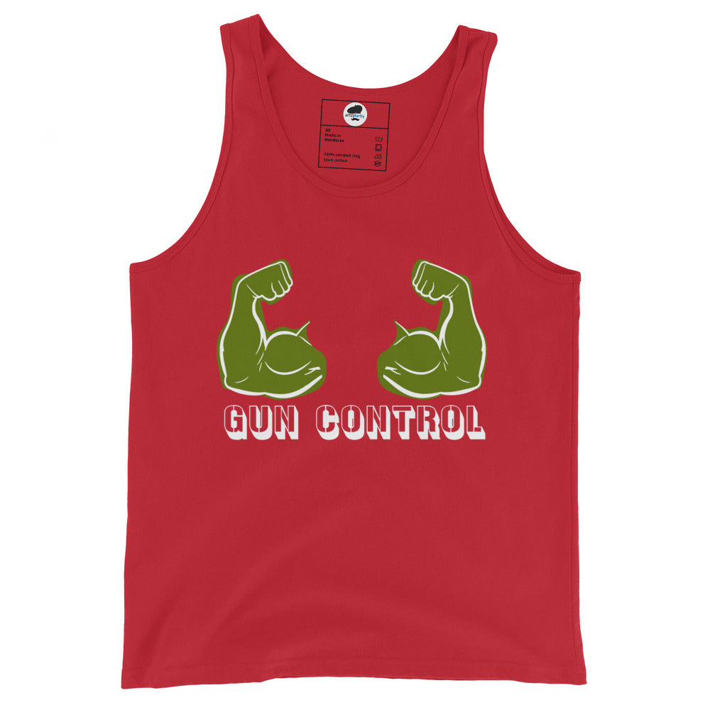 Gun Control mens-tank-top Black