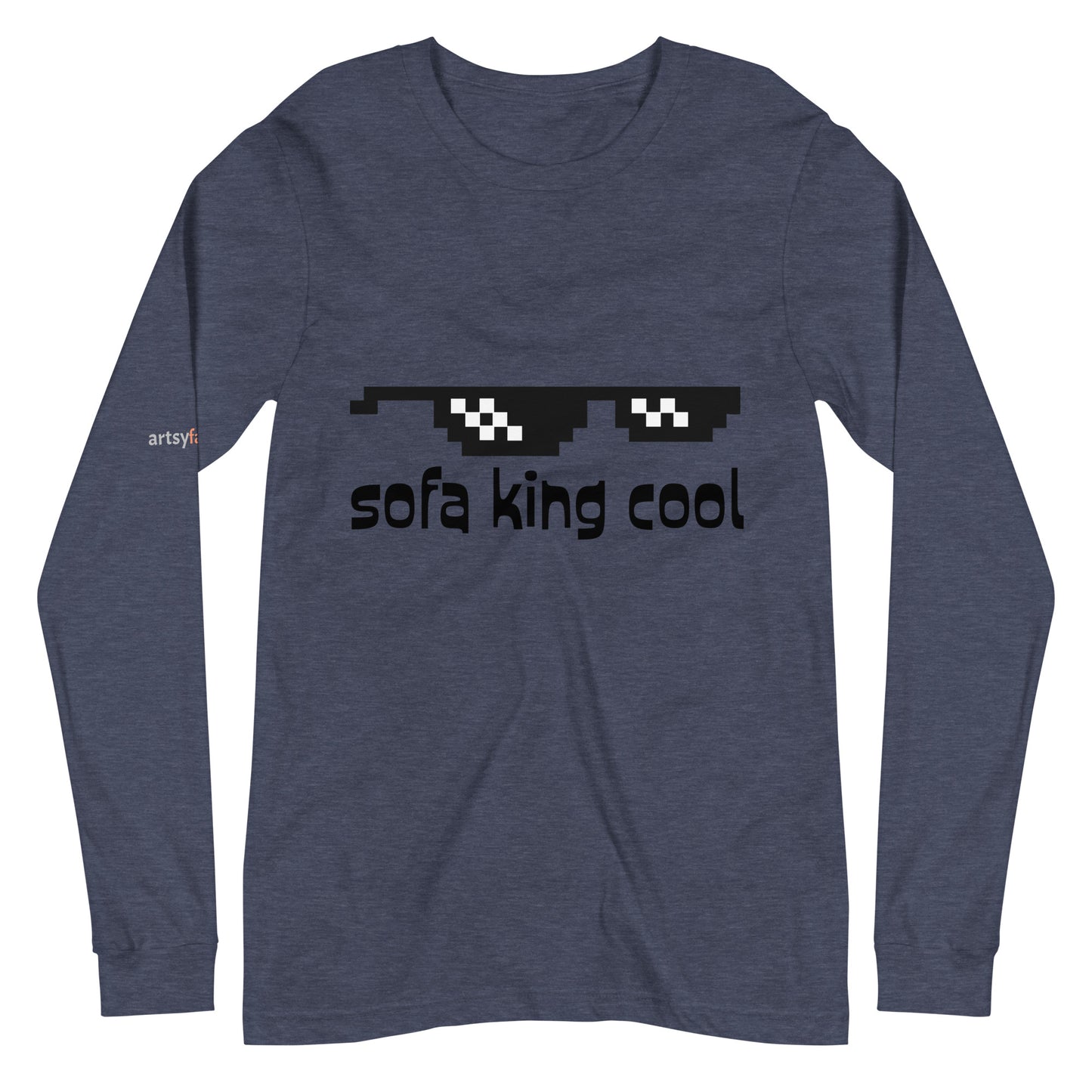 sofa-king-cool-unisex-long-sleeve-tee Red