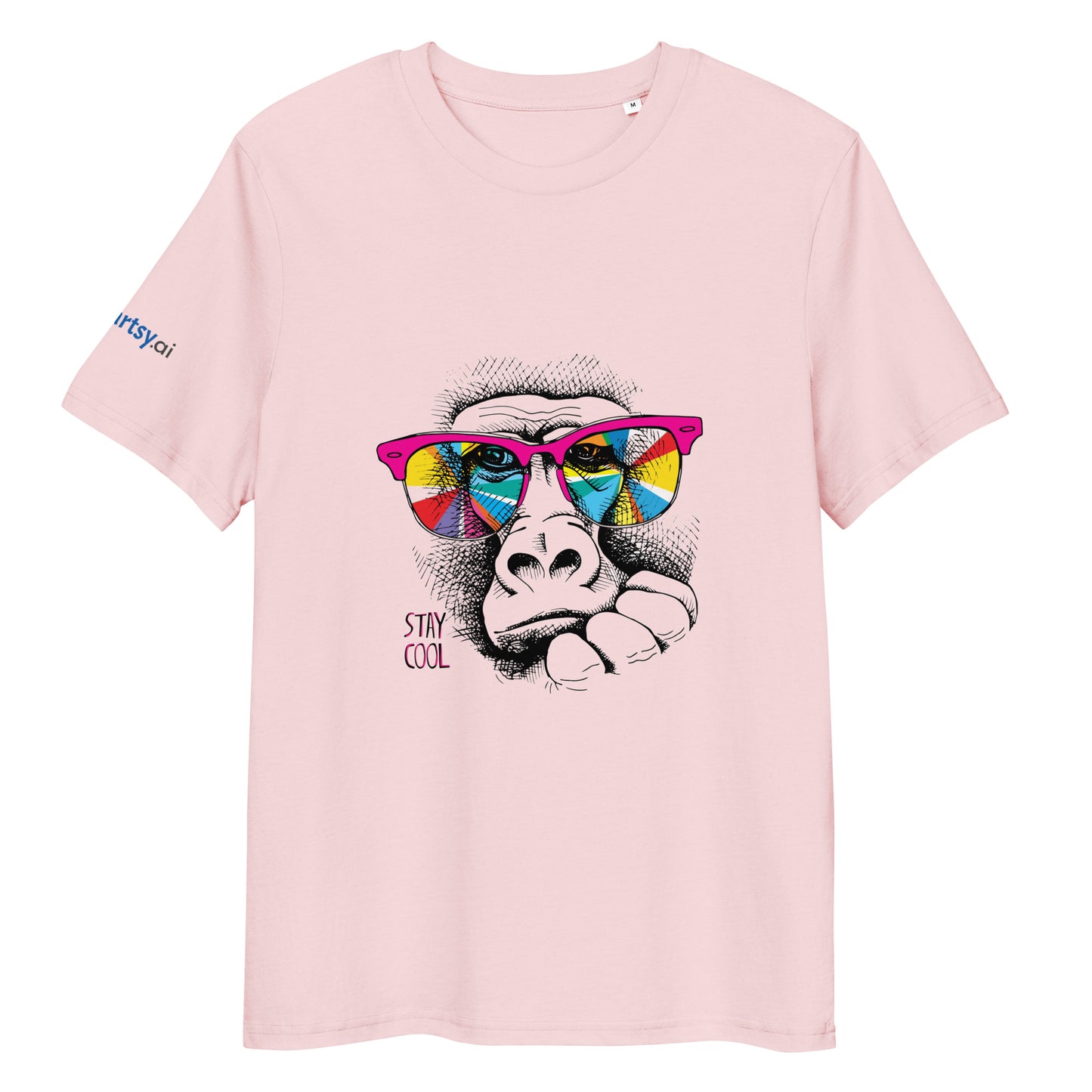 Stay Cool Unisex organic cotton t-shirt - Light Edition-ArtsyFartsy
