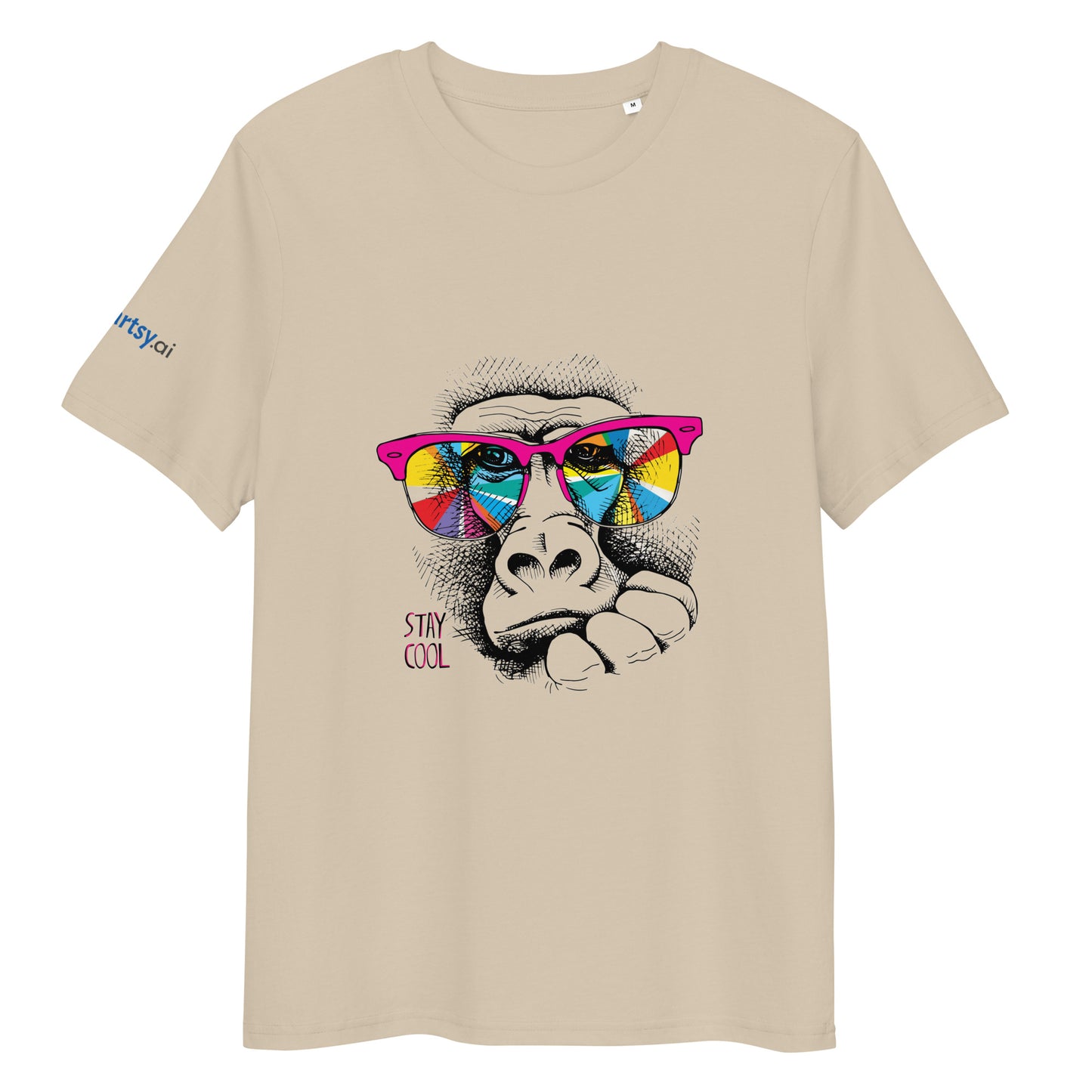 Stay Cool Unisex organic cotton t-shirt - Light Edition-ArtsyFartsy