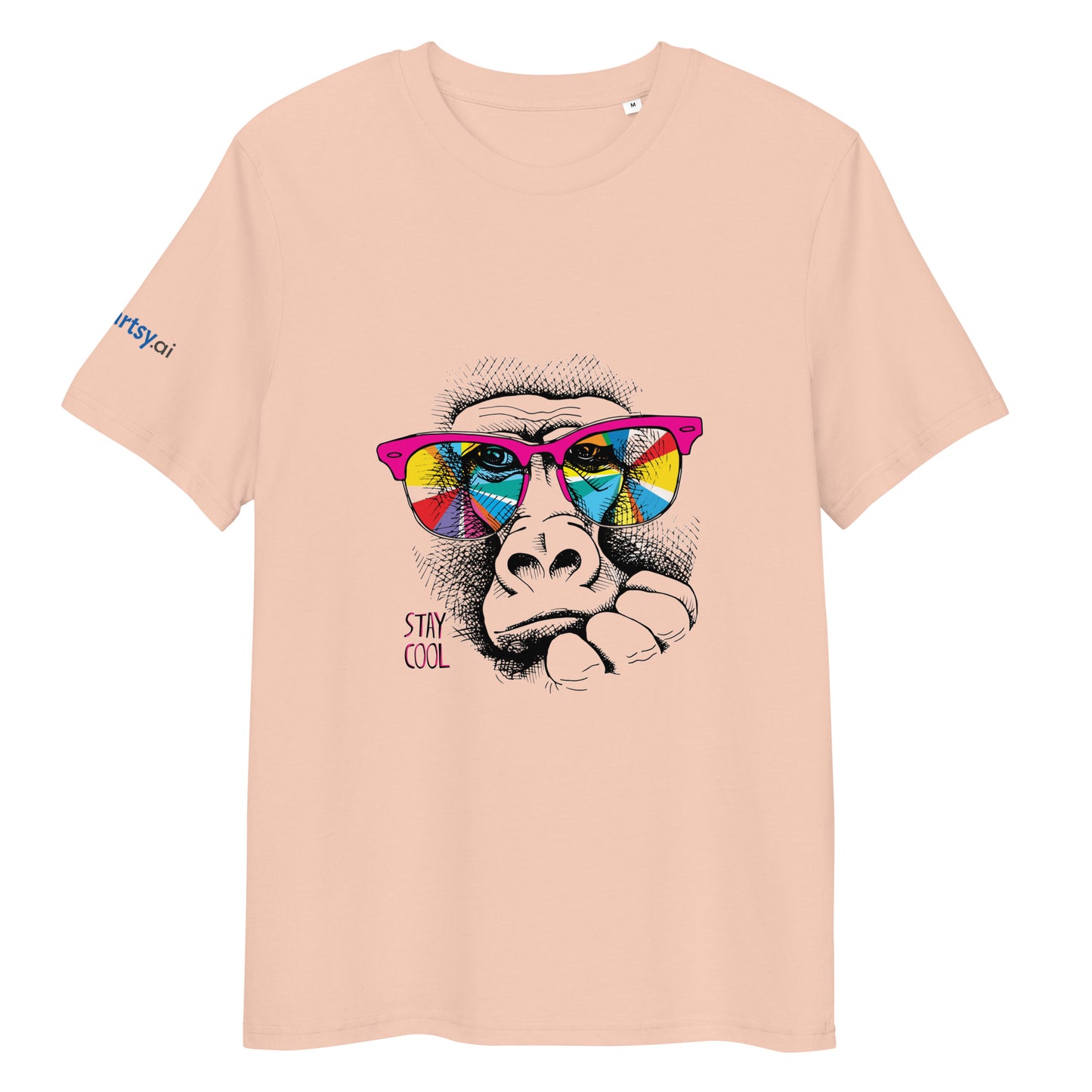 Stay Cool Unisex organic cotton t-shirt - Light Edition-ArtsyFartsy