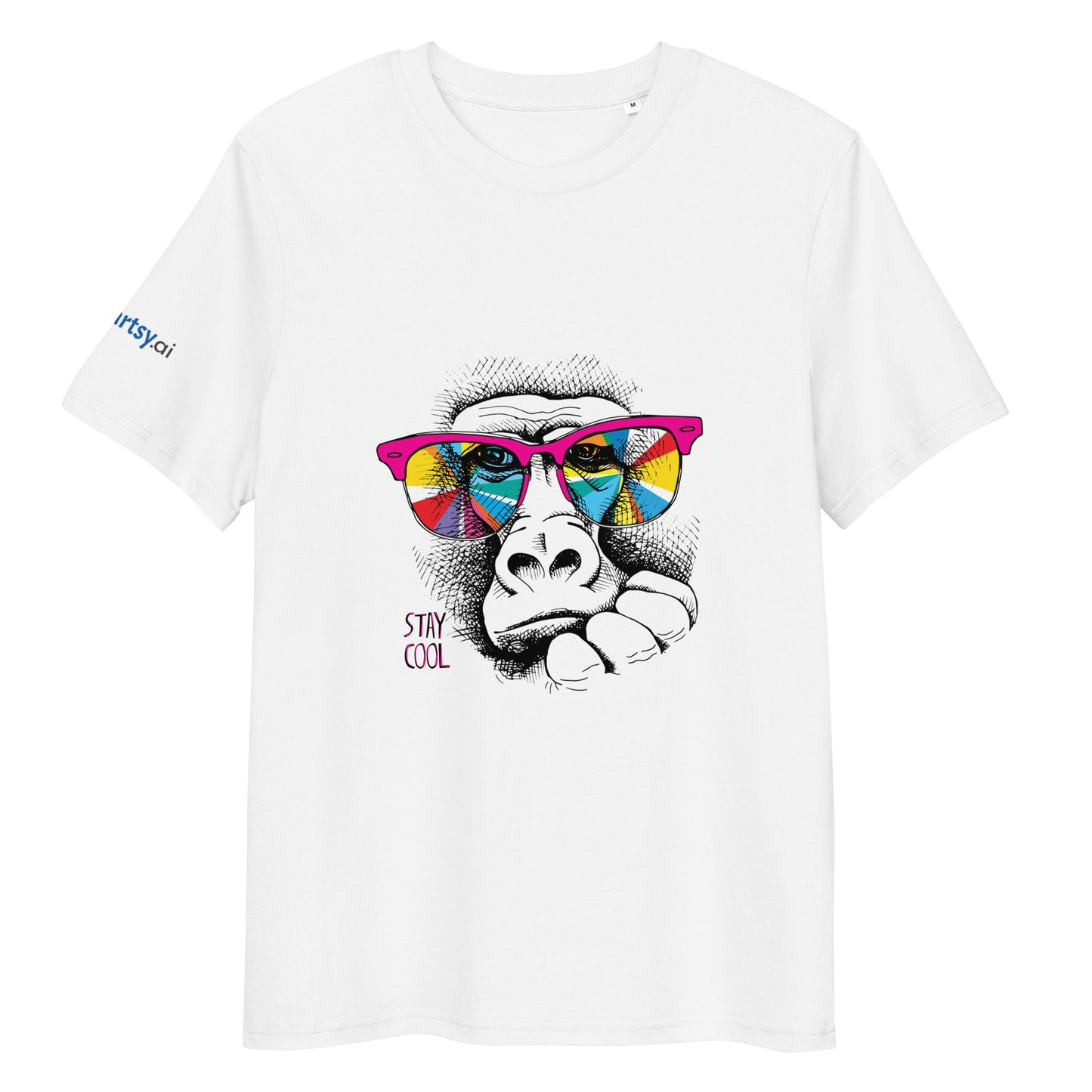 Stay Cool Unisex organic cotton t-shirt - Light Edition-ArtsyFartsy