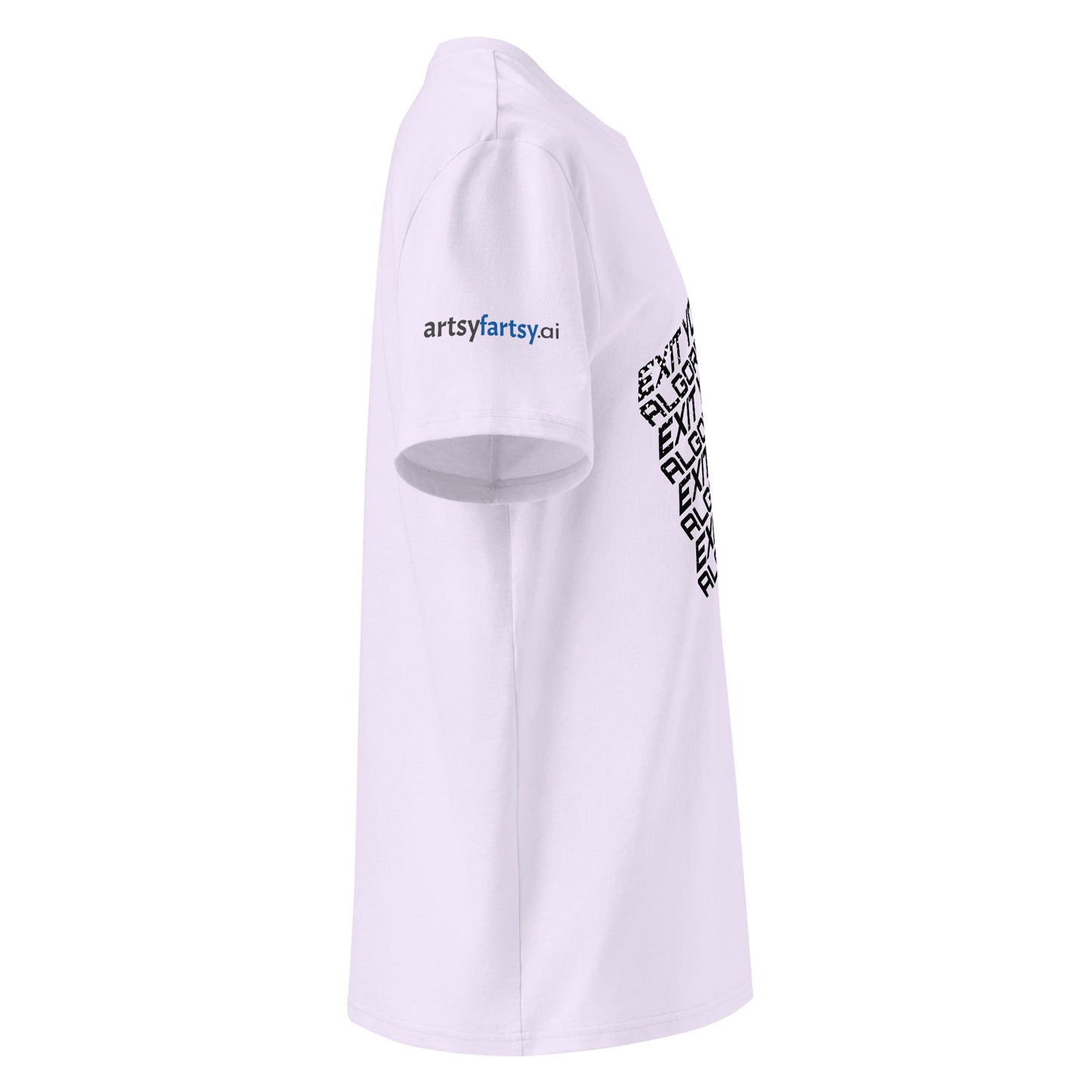 Exit your Algorithm Unisex T-shirt (steps)- Light Edition-ArtsyFartsy
