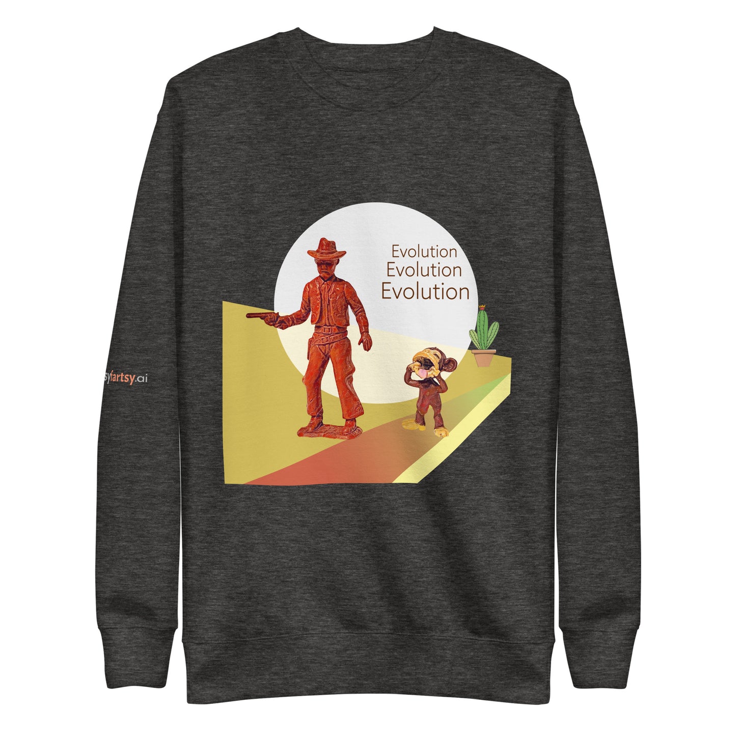 Evolution Unisex Premium Sweatshirt evolution-unisex-premium-sweatshirt Navy Blazer