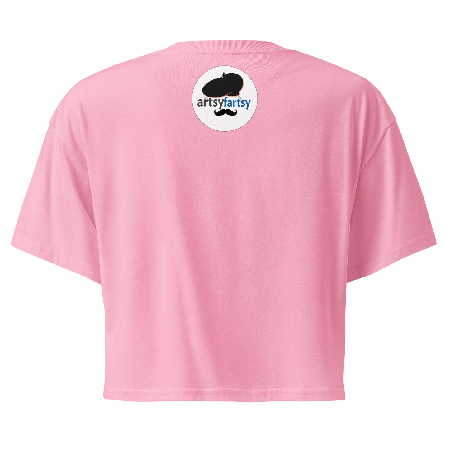 No Talking Before Coffee Women’s crop top - Light Edition-ArtsyFartsy