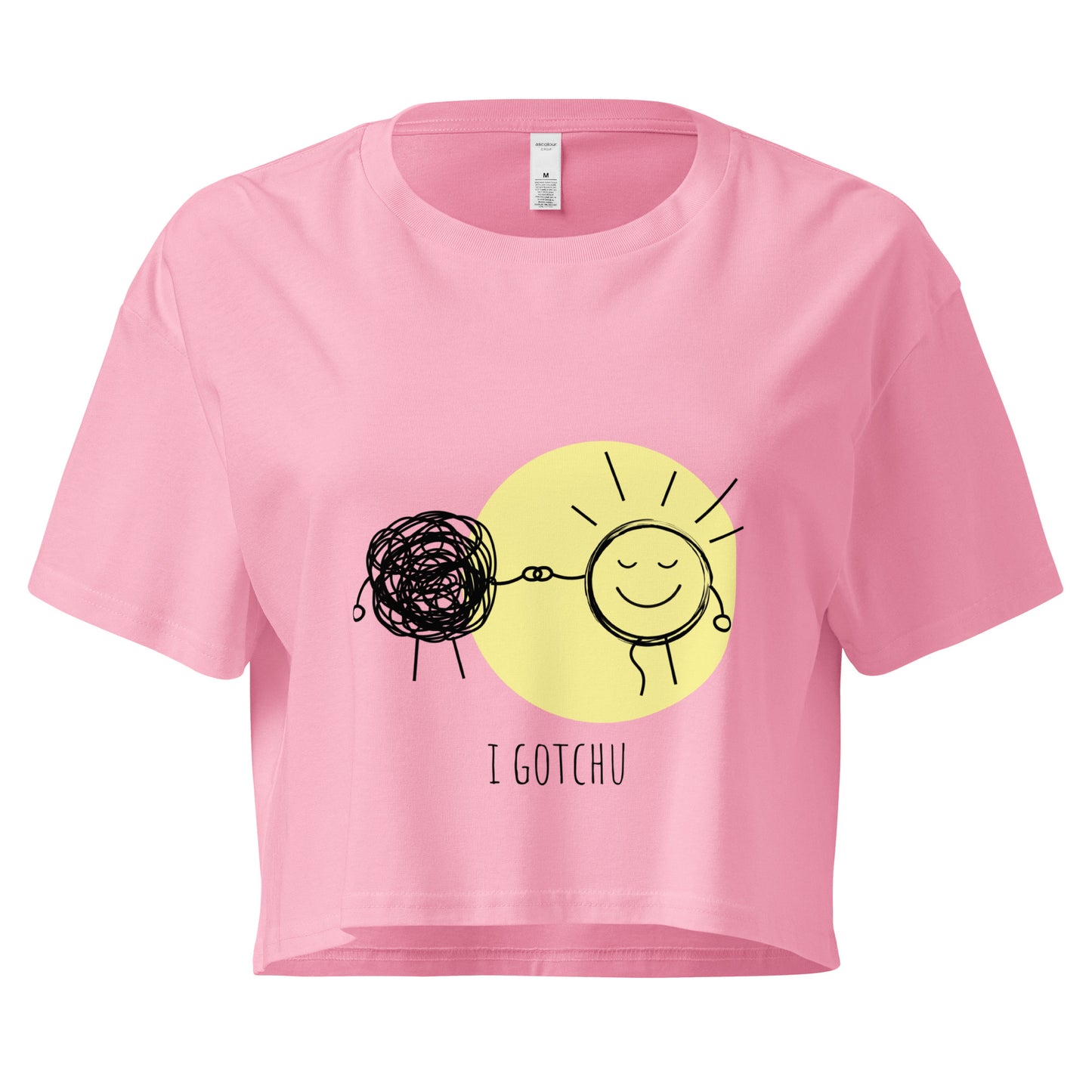 I Gotchu Women’s crop top-ArtsyFartsy