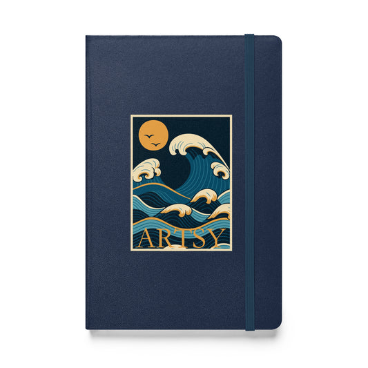 Ocean's Rhythm Hardcover bound notebook oceans-rhythm-hardcover-bound-notebook Default Title
