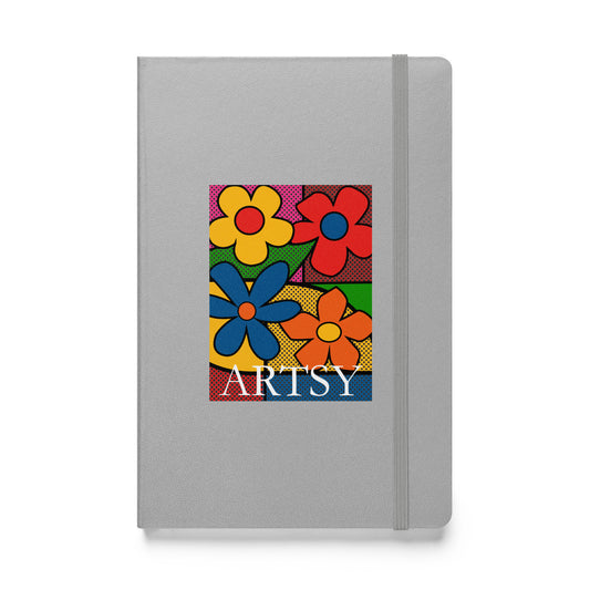 Pop Blooms Hardcover bound notebook pop-blooms-hardcover-bound-notebook Default Title