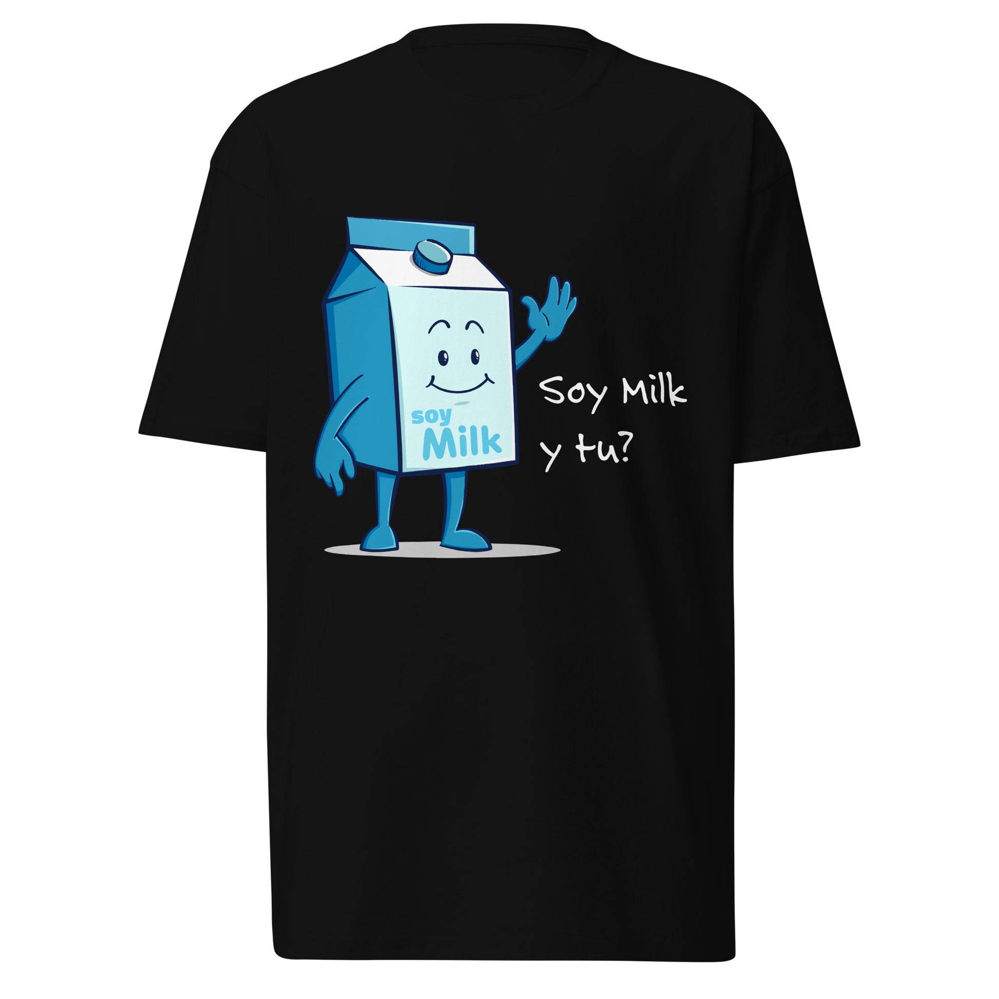 Soy Milk Men’s premium heavyweight tee - Mens-ArtsyFartsy