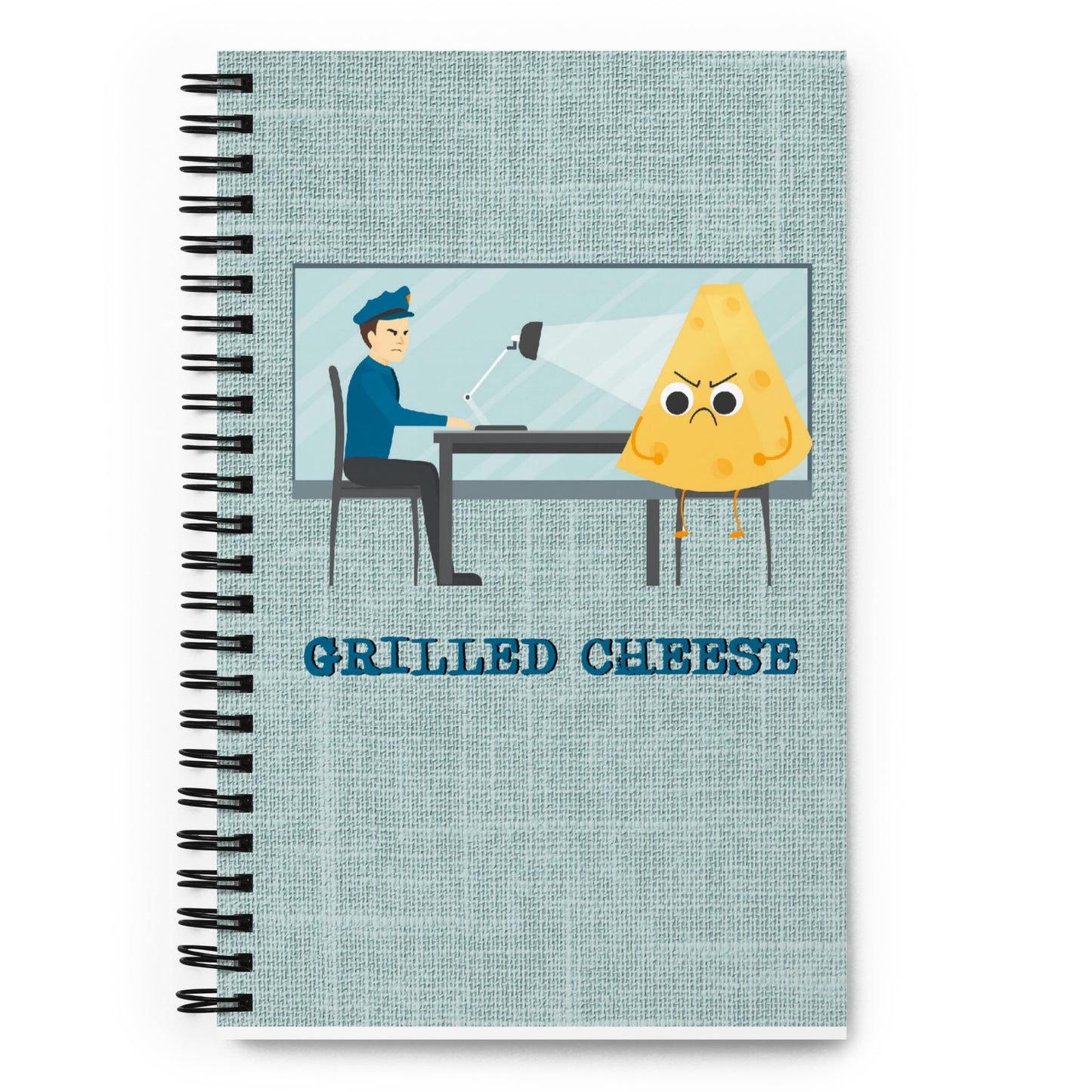 Grilled Cheese Spiral notebook grilled-cheese-spiral-notebook Default Title
