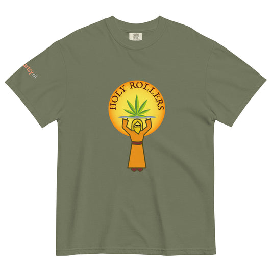 Holy Rollers Unisex garment-dyed heavyweight t-shirt-ArtsyFartsy