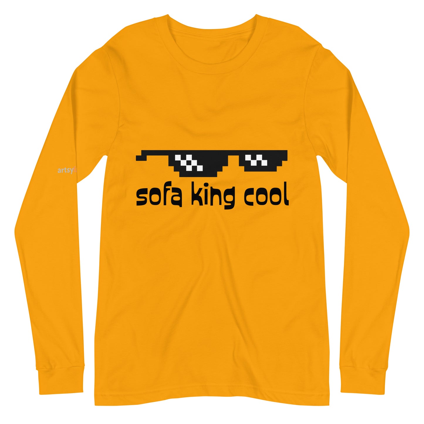  sofa-king-cool-unisex-long-sleeve-tee Heather Navy