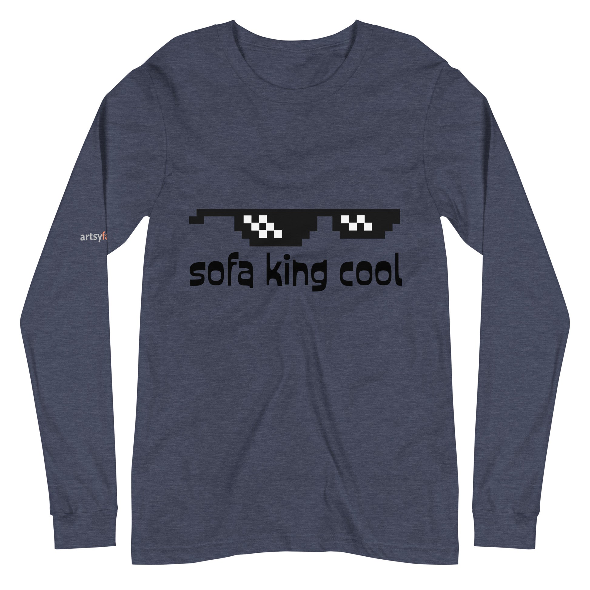  sofa-king-cool-unisex-long-sleeve-tee Red