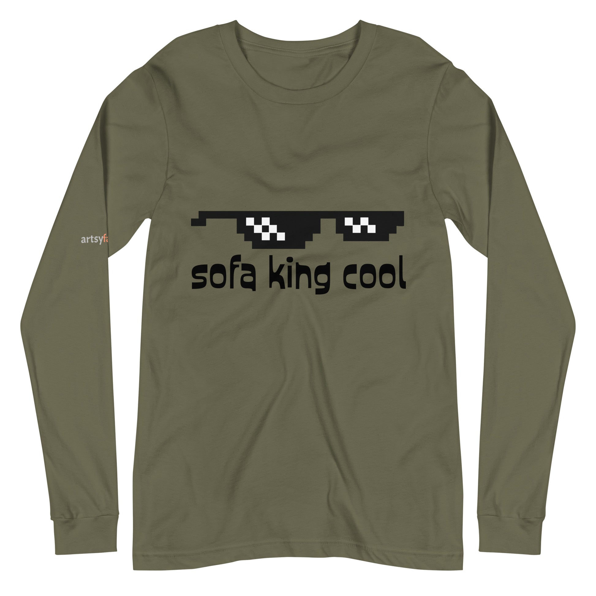  sofa-king-cool-unisex-long-sleeve-tee Red