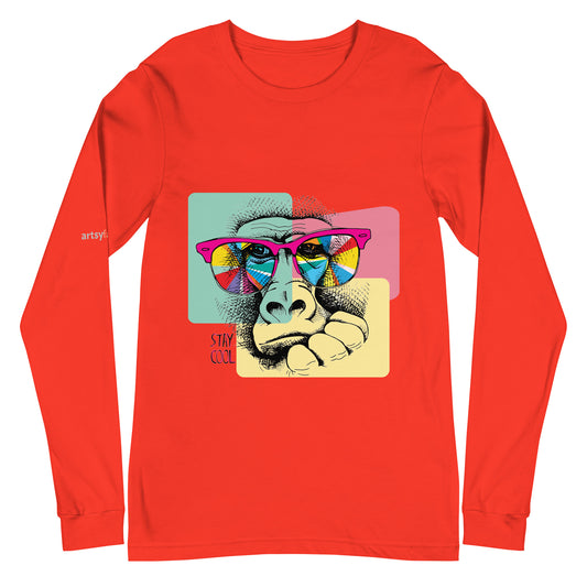 Stay Cool Unisex Long Sleeve Tee stay-cool-unisex-long-sleeve-tee Maroon