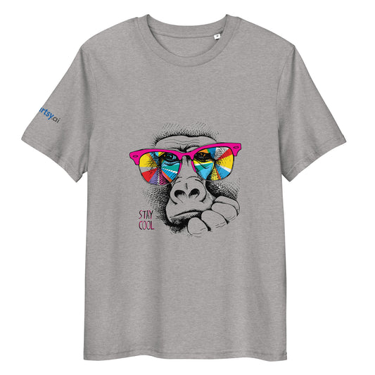Stay Cool Unisex organic cotton t-shirt - Light Edition-ArtsyFartsy