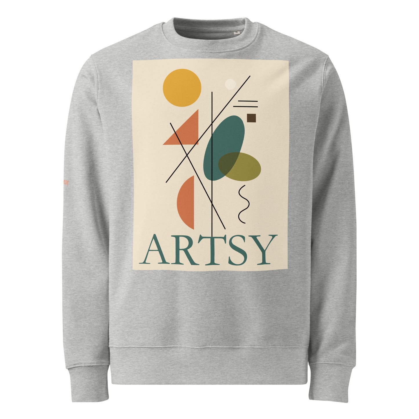 Bauhaus Balance unisex-organic-sweatshirt Desert Dust