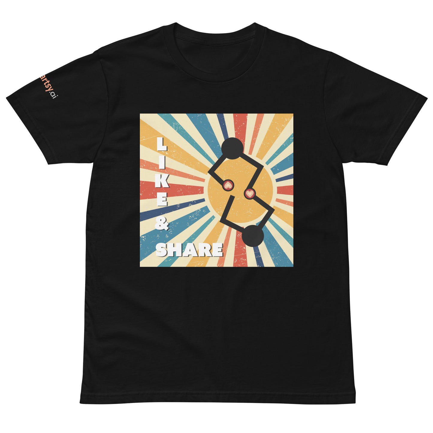 like-share Black