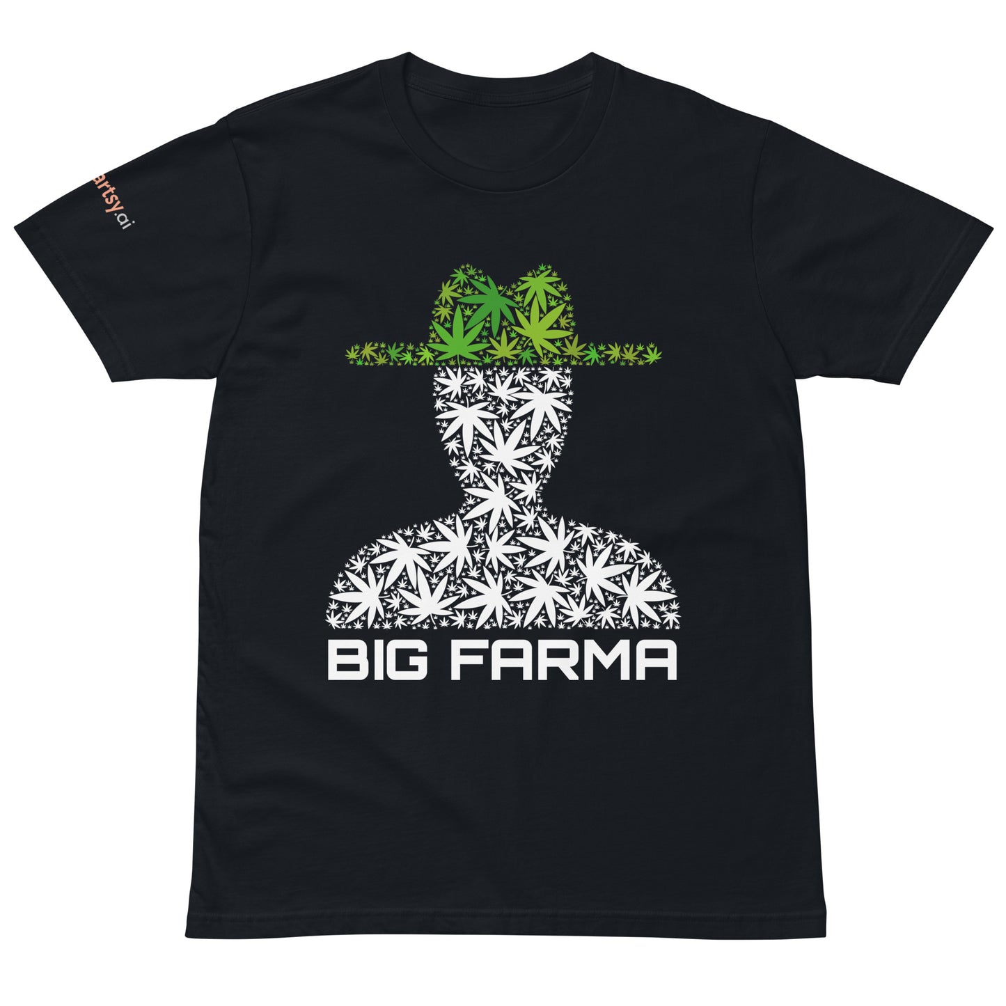 Big Farma Unisex premium T-Shirt - Dark Edition-ArtsyFartsy
