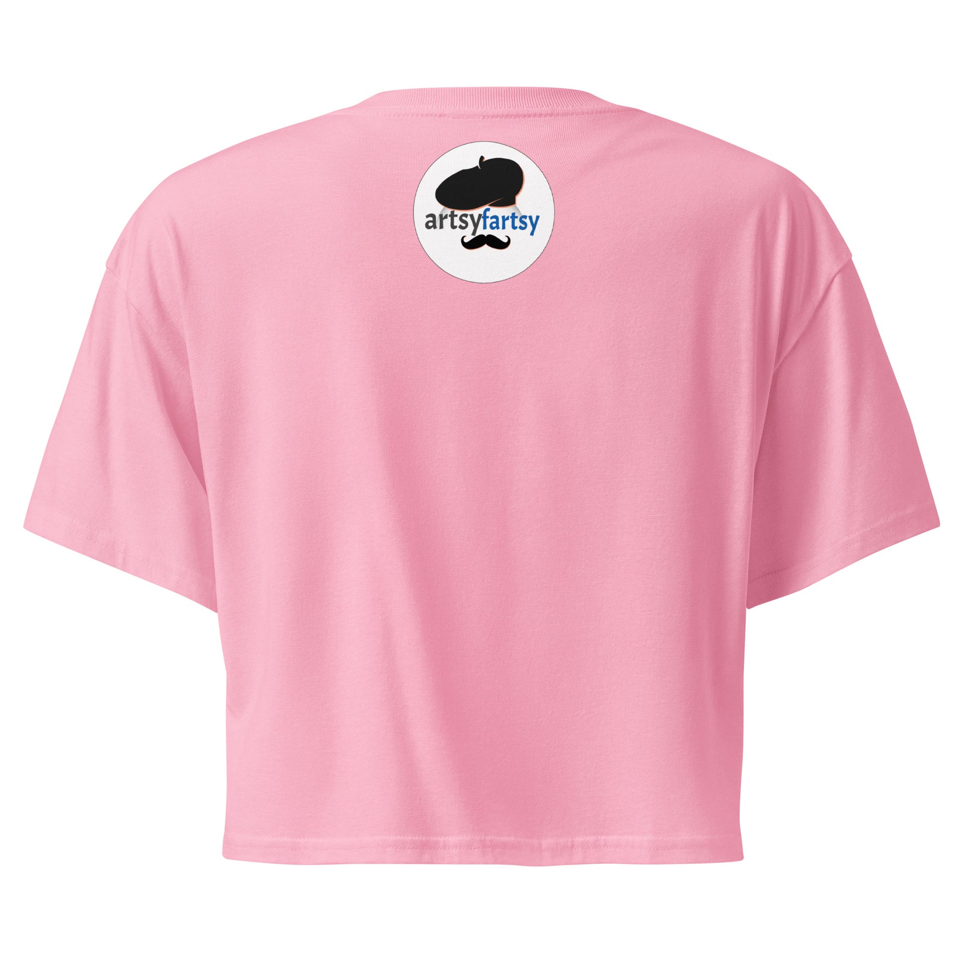 No Talking Before Coffee Women’s crop top - Light Edition-ArtsyFartsy